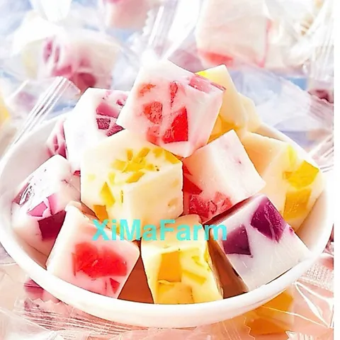 Mix 4 Loại Sữa Chua Sấy Dẻo Vị Trái Cây Chua Chua Ngọt Ngọt - Ximafarm