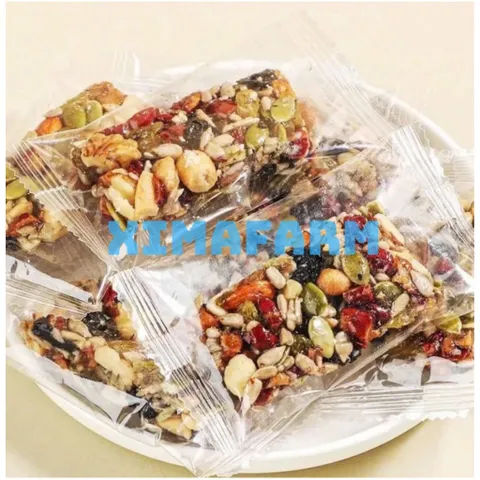 Thanh Granola Ăn Kiêng Không Đường, Thanh Hạt Dinh Dưỡng Giảm Cân Thuần Chay Tốt Cho Sức Khỏe - XIMAFARM