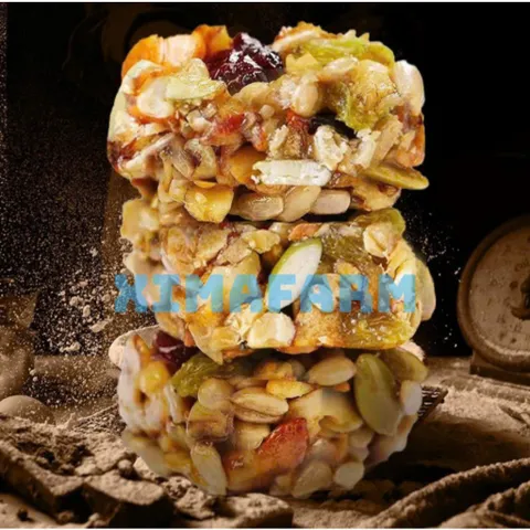 Thanh Granola Ăn Kiêng Không Đường, Thanh Hạt Dinh Dưỡng Giảm Cân Thuần Chay Tốt Cho Sức Khỏe - XIMAFARM