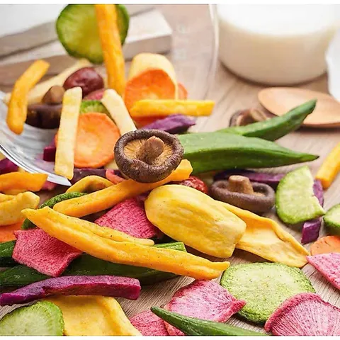 Rau Củ Sấy Giòn Không Đường - XIMAFARM ( Củ Dền,Bí Ngòi,Bí Đỏ,Nấm Hương,Dâu Tây,Khoai Lang,Đậu Bắp,...)