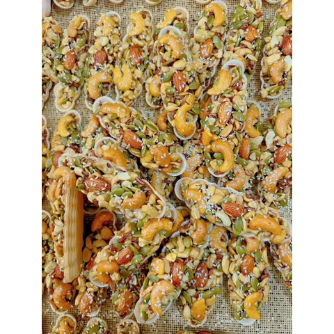 500G Mix 6 Loại Bánh Hạt Dinh Dưỡng Các Loại - Ximafarm hỗ trợ ăn kiêng giảm cân