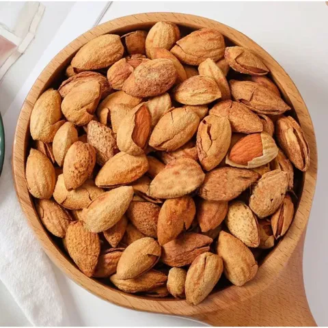 Hạt Hạnh Nhân Rang Bơ  Vỏ Mỏng Nhập Khẩu Mỹ Hộp 500Gr