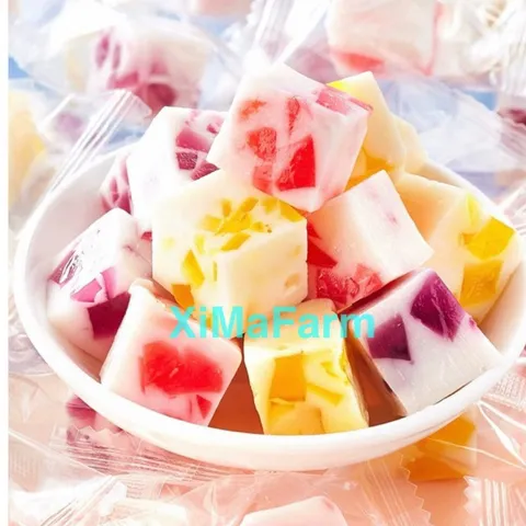 COMBO KẸO NOUGAT VÀ KẸO SỮA CHUA DẺO - XIMAFARM