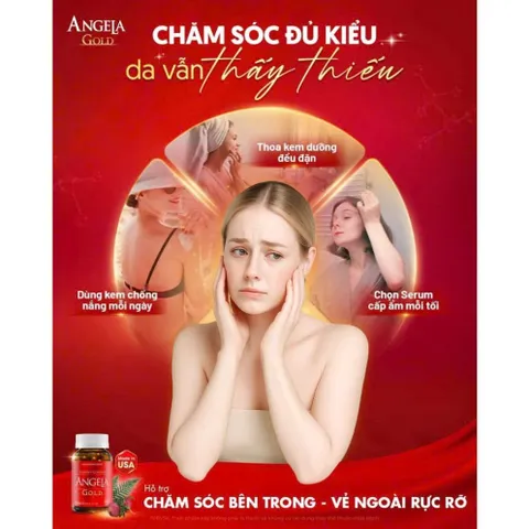 Viên uống Angela gold tăng cường sức khoẻ, sắc đẹp và sinh lý nữ không chứa mầm đậu nành Hộp 60 Viên & 30 Viên 834933