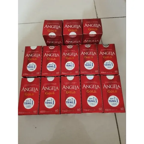 [CHÍNH HÃNG] SÂM ANGELA GOLD (1 Hộp 60v) CHĂM SÓC SỨC KHỎE, SẮC ĐẸP VÀ SINH LÝ NỮ <CÓ TEM ĐỔI QUÀ>