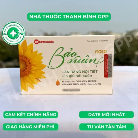 Date 2029 Mẫu mới - Bảo Xuân Gold (Bảo Xuân Vàng) - Cân bằng nội tiết, gìn giữ nét xuân - CHÍNH HÃNG