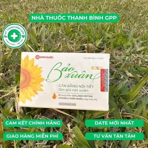 Date 2029 Mẫu mới - Bảo Xuân Gold (Bảo Xuân Vàng) - Cân bằng nội tiết, gìn giữ nét xuân - CHÍNH HÃNG