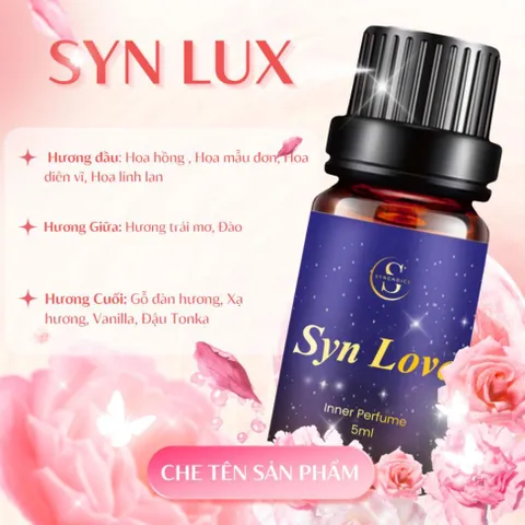Nước Hoa Vùng Kín Nữ SynKiss Lưu Hương Nhẹ Nhàng Cho Nàng Cá Tính synkiss