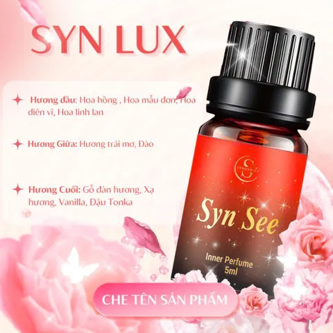 Nước Hoa Vùng Kín Nữ SynKiss Lưu Hương Nhẹ Nhàng Cho Nàng Cá Tính synkiss