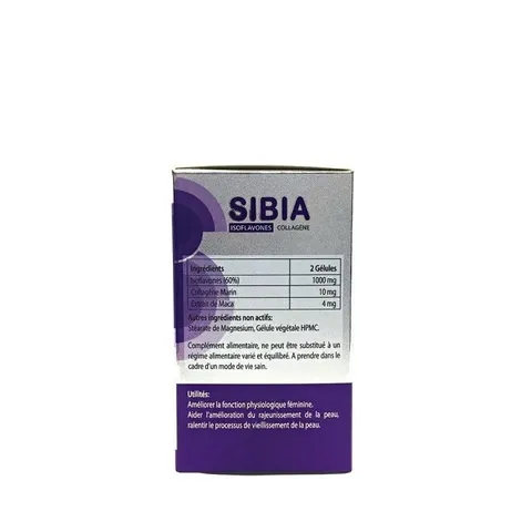 Viên uống SABIA Nhập Pháp - Giúp tăng cường nội tiết tố nữ , bổ sung estrogen , Isoflavone và sinh lý nữ   - Hộp 30 viên