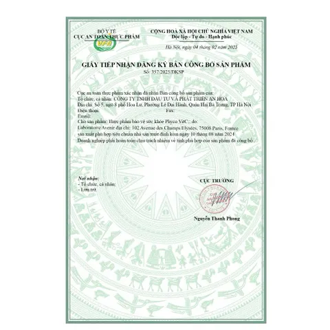 Siêu tinh chất tảo tươi Pháp Phyco VitC Phycocyanine 10ml x 14 ống - Bản nâng cấp 835050