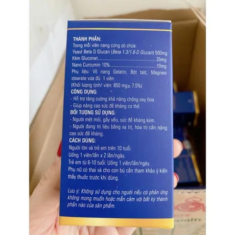 Betacan 500mg hỗ trợ đào thải HPV, Tăng cường miễn dịch siêu mạnh (CÓ CHE TÊN SẢN PHẨM) 835065