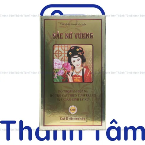 Viên uống SẮC NỮ VƯƠNG  cải thiện tình trạng suy giảm sinh lý nữ do suy giảm nội tiết tố - Hộp 60 viên 835072