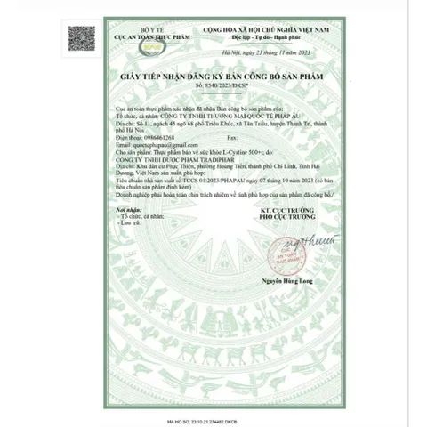 Viên uống L-Cystine 500+ hỗ trợ kích thích mọc tóc hộp 60 viên 835078