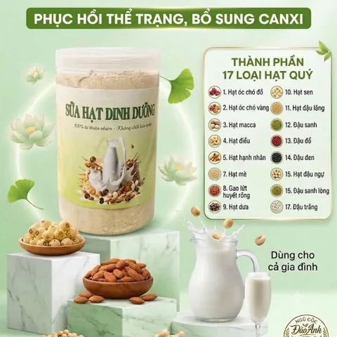 MUA 3 HŨ 1.5KG TẶNG HŨ 500G – BÍ QUYẾT TĂNG CÂN, PHỤC HỒI SAU ỐM TỪ ĐÀO ÁNH ORGANIC