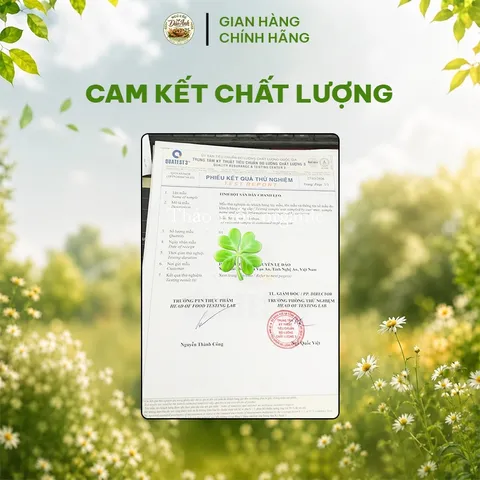 Tinh Bột Sắn Dây Chanh Leo Thảo Mộc Organic Hộp 500g - Giải Nhiệt Mùa Hè, Đập Tan Cơn Khát  Giảm Nóng Trong, Mụn Nhọt