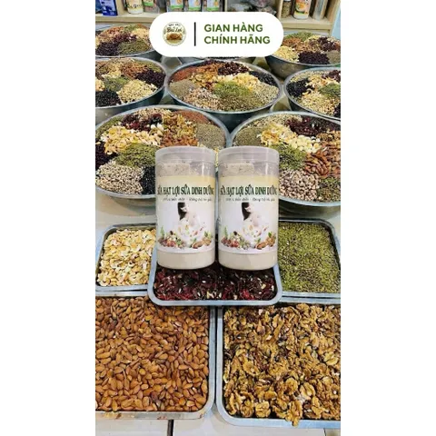 Combo 2 Hũ Sữa Hạt Lợi Sữa Dinh Dưỡng 1kg - Nhân Đôi Lợi Sữa Về Dáng Nhanh Cho Mẹ
