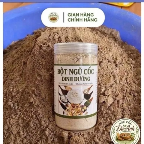 Bột Ngũ Cốc Dinh Dưỡng 17 Loại Hạt (Hũ 500g ) Dinh Dưỡng Thuần Chay Cho Người Ăn Kiêng