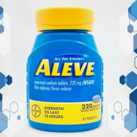 Bayer Aleve 220 mg |270/320 viên| Giảm đau/Kháng viêm & Hạ sốt mạnh [SP Chuẩn Mỹ không tem]