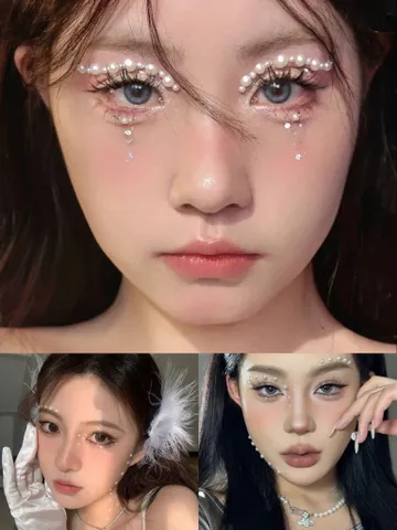 Dán Ngọc Trai Mini 4mm, 8mm Dán Mặt & Nail – Phụ Kiện Makeup Nhỏ Xinh
