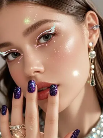[MUA 5 TẶNG 1] Hình Xăm Dán Tatto Nghệ Thuật Dán Góc Mắt, Cổ Tay, Cổ Chân Cosplay Tiệc Đêm-D123