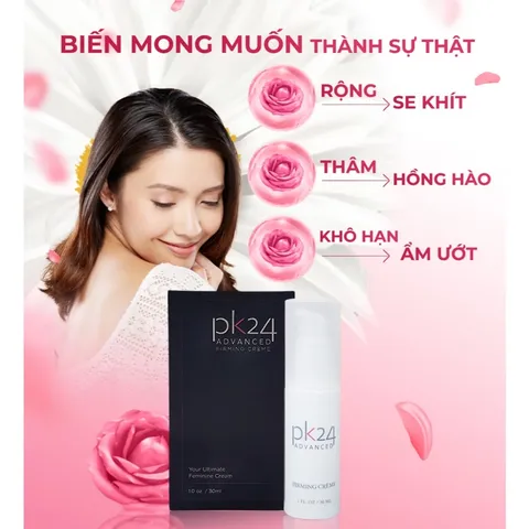 Gel Se Khít Vùng Kín và Làm Hồng Cô Bé PK24 Advanced 30ml - Nhập Khẩu Chính Hãng Từ Mỹ 835230