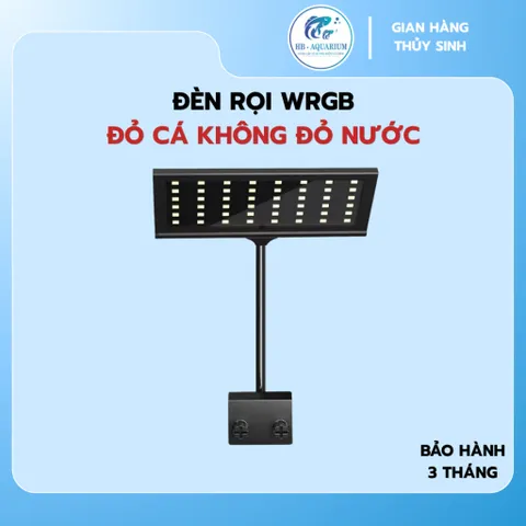 Đèn Kẹp Bể Cá Thủy Sinh 42 LED, Cho bể 30–40cm, Ánh sáng đẹp, tiết kiệm điện, dễ lắp kẹp
