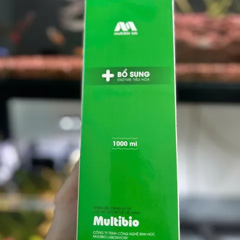 MULTIBIO Vi Sinh Thế Hệ Mới - Chai 1000ml - Xử Lý Độc Tố Làm Trong Nước Khử Mùi Hôi Tanh - Bổ Sung Enzyme Tiêu Hóa