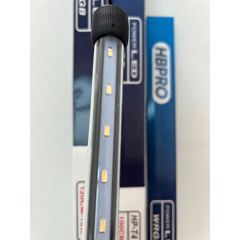 Đèn Chìm Led Bể Cá Sáng Trắng T4 Plus WRGB, Chống Nước Thế Hệ Mới, Đỏ Cá Không Đỏ Nước Siêu Đẹp