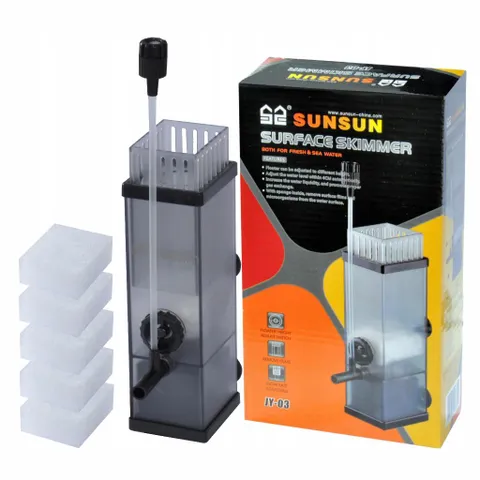 Lọc Váng SUNSUN JY-02 JY-03 – Máy Hút Váng Mặt Nước Bể Cá, Lọc Váng Hồ Thủy Sinh, Cá Cảnh