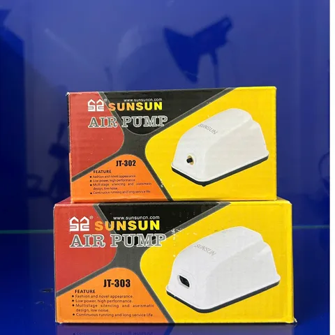 Máy Sủi Oxy SUNSUN JT-302 & JT-303, Sủi Oxy Siêu Êm Cho Bể Cá Cảnh Thủy Sinh