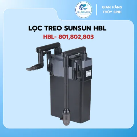 Lọc Bể Cá SUNSUN HBL-801, 802, 803 – Lọc Treo Thành Bể Cá