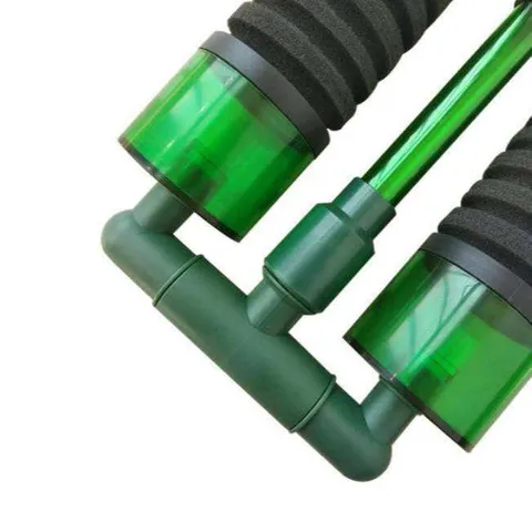 Lọc Sủi Qanvee QS-100A QS-200A Lọc Vi Sinh Bio Đôi - 2 Ngăn Vật Liệu Lọc Cho Bể Cá Tép Cá Con