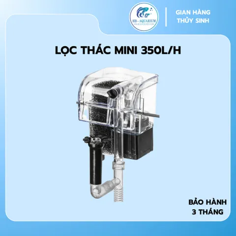 Máy Lọc Thác Cho Bể Cá Mini, Có Lọc Váng, Lọc Nước Hồ Thủy Sinh, Tạo Dòng Chảy Đẹp, Tiết Kiệm Điện