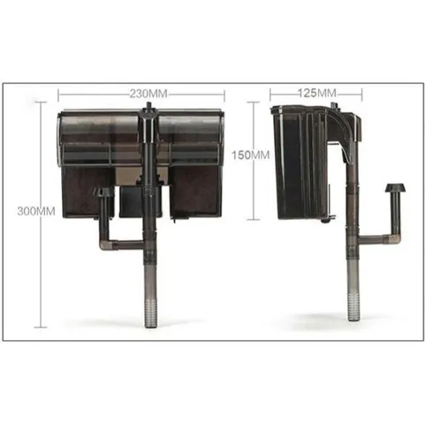 Lọc Sunsun HBL-701 | Lọc Treo Bể Cá Thủy Sinh, Chỉnh Lưu Lượng, Lọc Bể Cá Cảnh