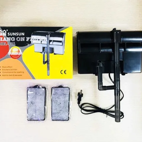 Lọc Sunsun HBL-701 | Lọc Treo Bể Cá Thủy Sinh, Chỉnh Lưu Lượng, Lọc Bể Cá Cảnh