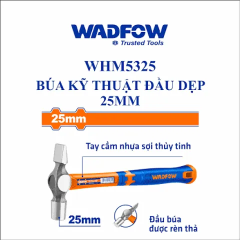 BÚA KỸ THUẬT WHM5325 25MM – ĐẦU DẸP & ĐẦU TRÒN