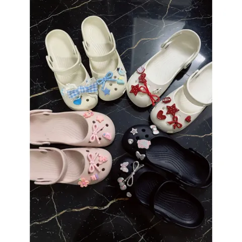 [TẶNG CHARM] Dép Ballet Nữ Classic tặng kèm Charm xinh xắn - tôn dáng - năng động