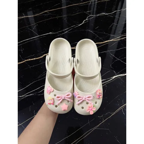[TẶNG CHARM] Dép Ballet Nữ Classic tặng kèm Charm xinh xắn - tôn dáng - năng động