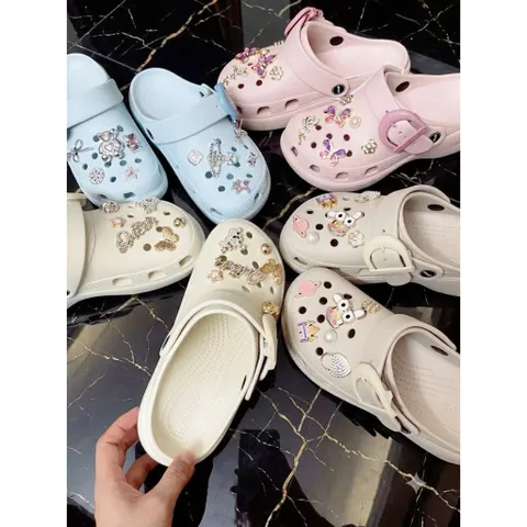 Mẫu mới 2026 - Dép sục quai gài đế cao 6 cm tôn dáng, nhẹ, êm chân