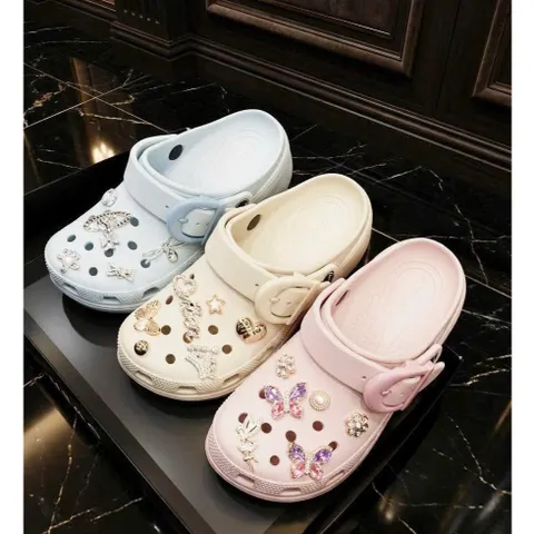 Mẫu mới 2026 - Dép sục quai gài đế cao 6 cm tôn dáng, nhẹ, êm chân