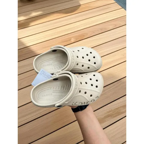 KHÔNG KÈM CHARM Dép Sục Quai Hậu Đế Cao 3Cm Chất Liệu EVA Mềm Nhẹ Form Chuẩn Hàng chất lượng cao