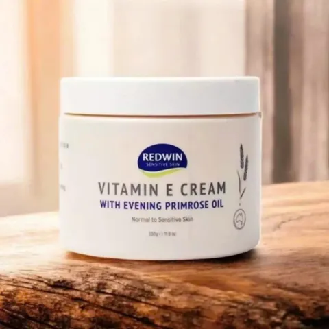 Redwin Vitamin E Cream with Evening Primrose Oil |330g| Kem dưỡng ẩm chuyên sâu - Phục hồi & tái tạo mạnh mẽ cấu trúc da khô ráp [S/P Chuẩn Úc]