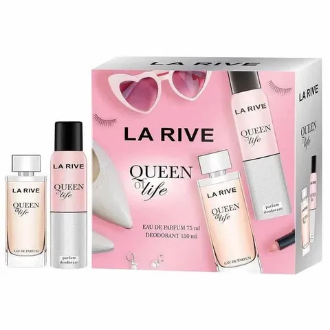 Set nước hoa LA RIVE QUEEN OF LIFE thơm lâu quyến rũ (Nước hoa 75ml + Xịt 150ml) ?️ Rẻ vô địch