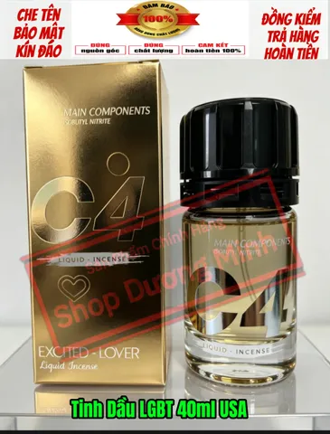 Tinh Dầu 40ml USA, Cho LGBT , Công Thức Mới, Quyến Rũ Hơn 