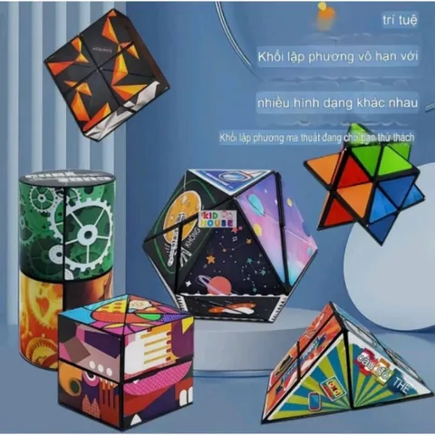 khối rubik magic 3d, biến thể,TĂNG NHẬN DIỆN HÌNH HỌC GIÚP CON THÔNG MINH