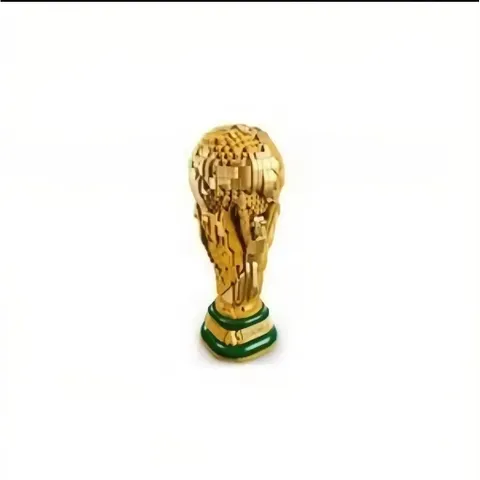 (Hàng đẹp)Mô hình lắp ráp cúp vàng world cup, làm quà tặng, trưng bày 2026