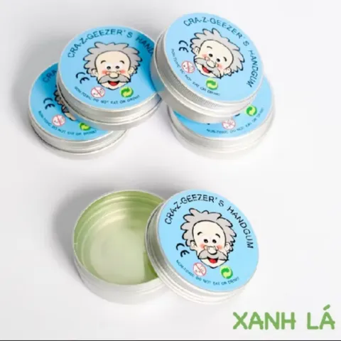 Đồ chơi Ông già putty giảm Stress,Hộp kim loại
