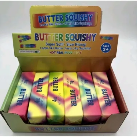 Butter bơ-spuishy-Bánh bao có đèn nháy -Bánh bao mini-Bánh Mì Bơ (Từ 2 món tặng bánh mì ngẫu nhiên) Xả Xì Trét