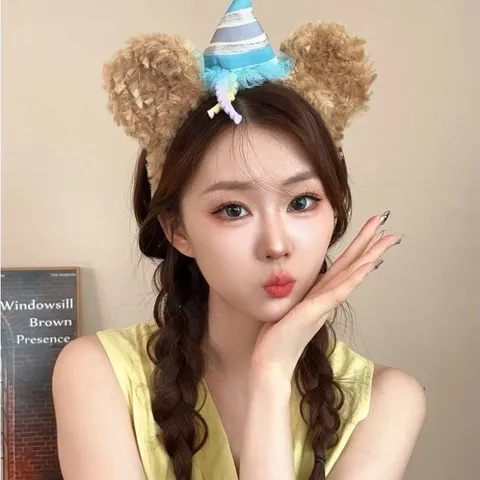 [Bờm] cài tóc gấu sinh nhật